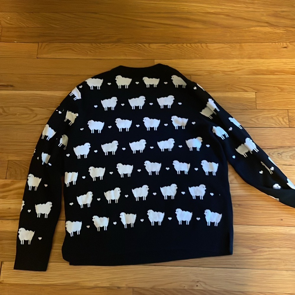 Charter Club Sheep Sweater Petite Large - Picture 3 of 4